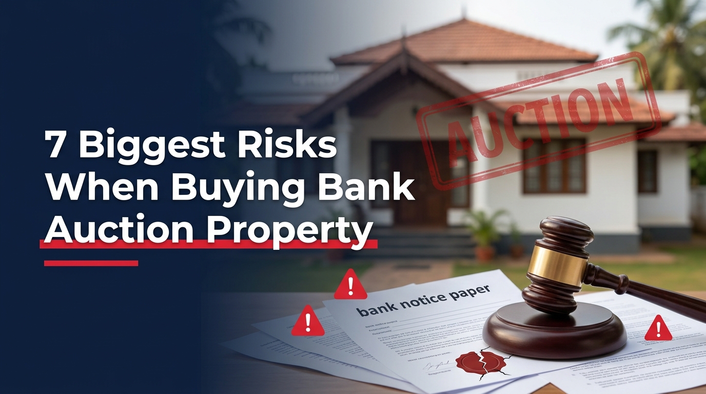7 Biggest Risks When Buying Bank Auction Property