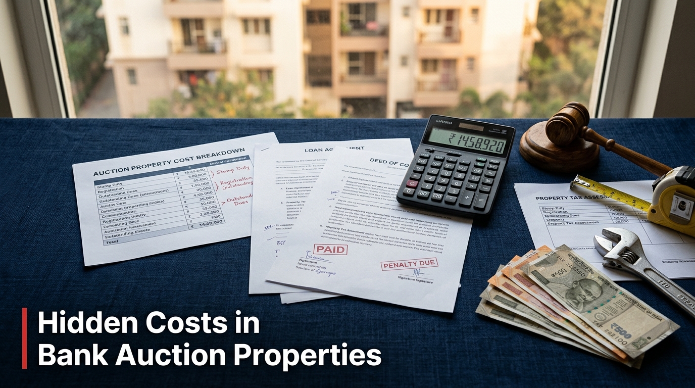 Hidden Costs in Bank Auction Properties: Complete Expense Breakdown